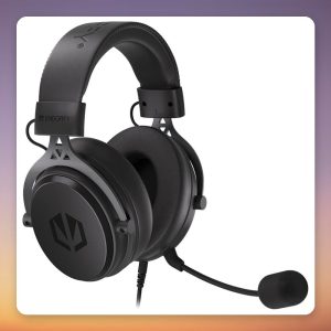 ENDORFY VIRO Plus USB Gaming Headset, 53 mm Drivers, 7.1 Virtual Surround, Black