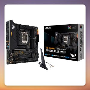 ASUS TUF Gaming B660M-Plus WiFi Intel B660 LGA 1700 DDR5 mATX Motherboard