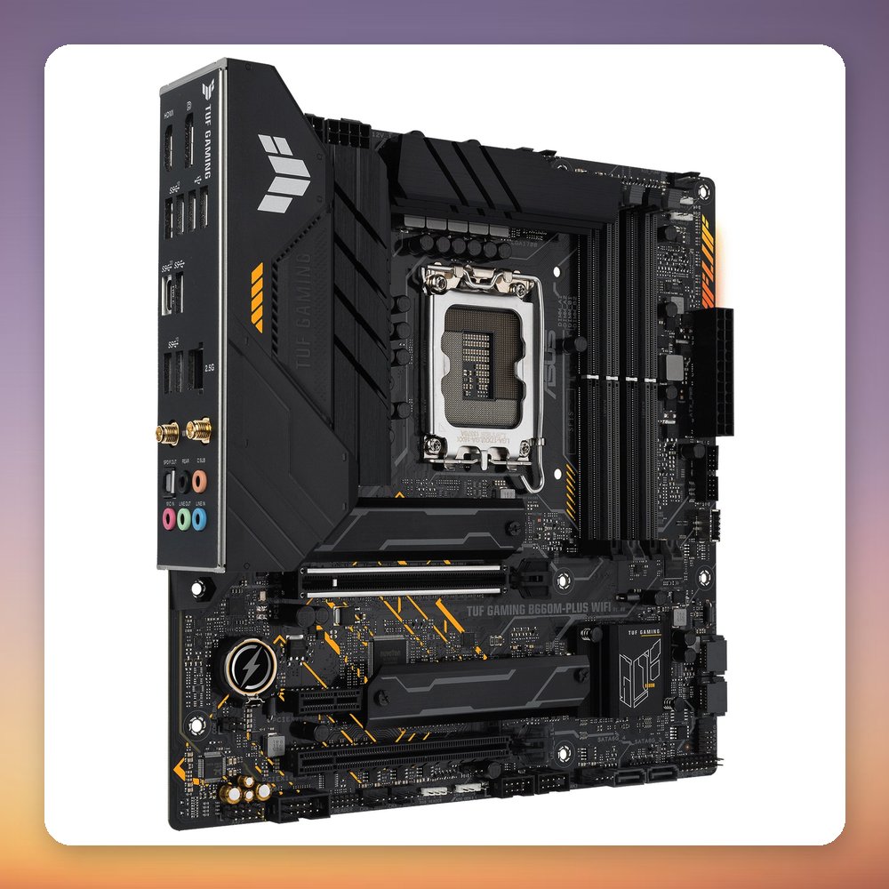 ASUS TUF Gaming B660M-Plus WiFi Intel B660 LGA 1700 DDR5 mATX Motherboard – image 3