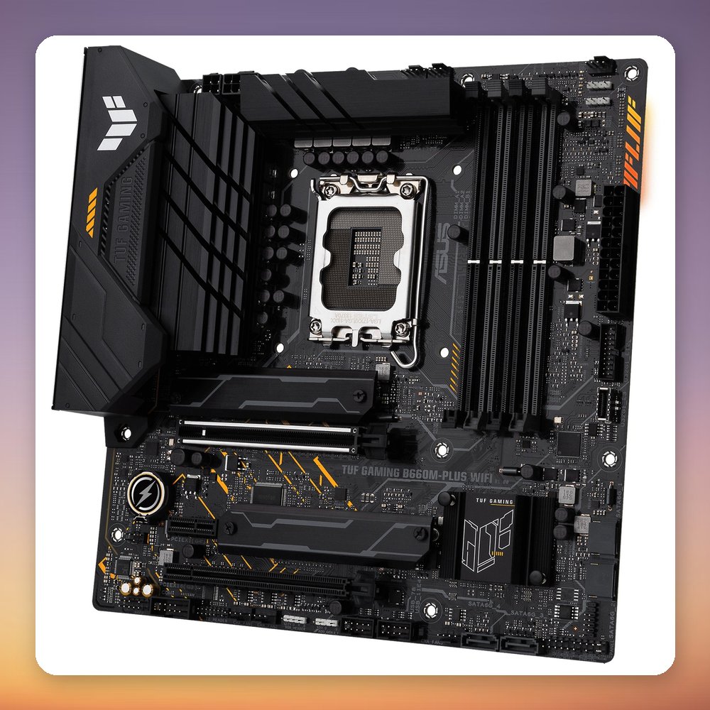 ASUS TUF Gaming B660M-Plus WiFi Intel B660 LGA 1700 DDR5 mATX Motherboard – image 4