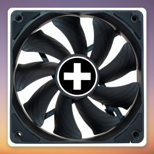 Xilence Performance X Series XF082 120 mm PWM Fan, Black, FDB, 500-1500 RPM
