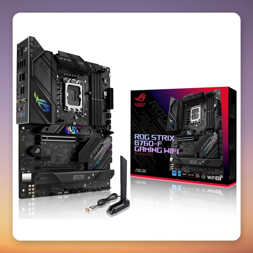 ASUS ROG Strix B760-F Gaming WiFi ATX Motherboard, LGA 1700, DDR5, Wi-Fi 6E – image 6