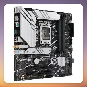 Asus PRIME B760M-A WIFI D4 Intel B760 LGA 1700 mATX Motherboard, DDR4, Wi-Fi 6