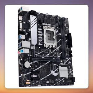 Asus PRIME B760M-K D4 Intel B760 LGA 1700 Micro ATX Motherboard, DDR4