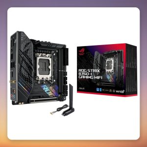 Asus ROG Strix B760-I Gaming WiFi Mini-ITX Motherboard, Intel B760, LGA 1700, DDR5