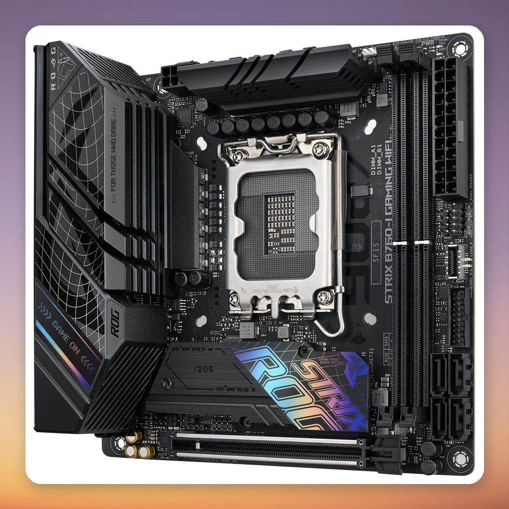Asus ROG Strix B760-I Gaming WiFi Mini-ITX Motherboard, Intel B760, LGA 1700, DDR5 – image 3