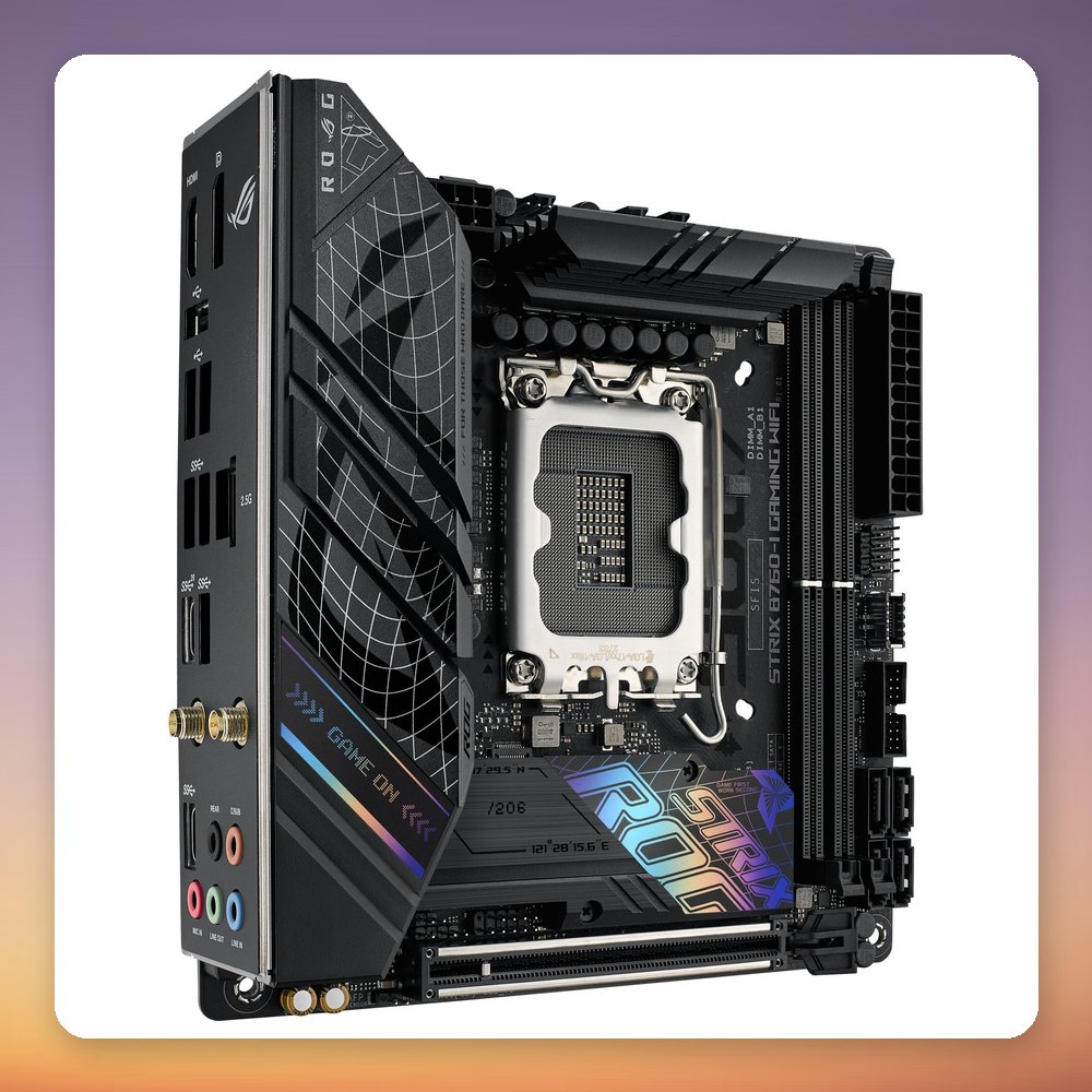Asus ROG Strix B760-I Gaming WiFi Mini-ITX Motherboard, Intel B760, LGA 1700, DDR5 – image 4