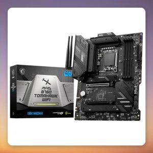 MSI MAG B760 TOMAHAWK WIFI ATX Motherboard, Intel B760, LGA 1700, DDR5, Wi-Fi 6E