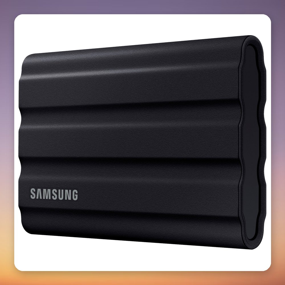 Samsung Portable SSD T7 Shield 4 TB USB-C 3.2 Gen 2 External SSD, Black – image 3