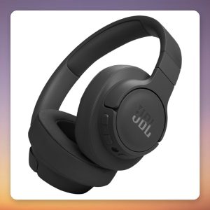 JBL Tune 770NC Wireless Over-Ear Headphones, Adaptive ANC, 70 h Battery, Black
