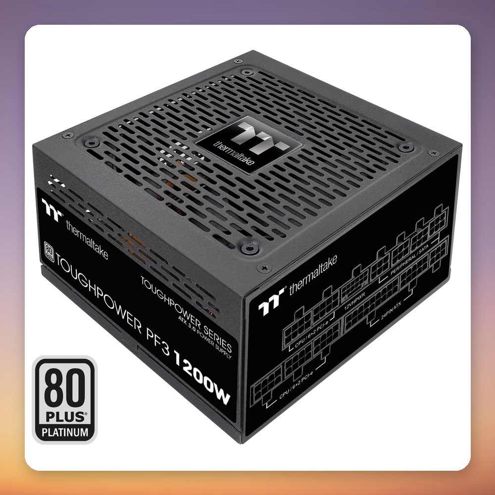 Thermaltake Toughpower PF3 1200W 80 PLUS Platinum Fully Modular ATX 3.0 PSU