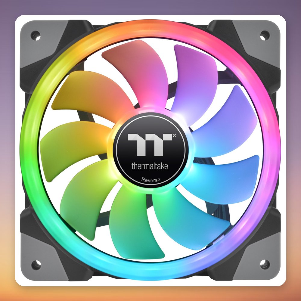 Thermaltake SWAFAN EX12 RGB 120 mm PC Case Fan, TT Premium Edition, 3-Pack with Controller – image 5