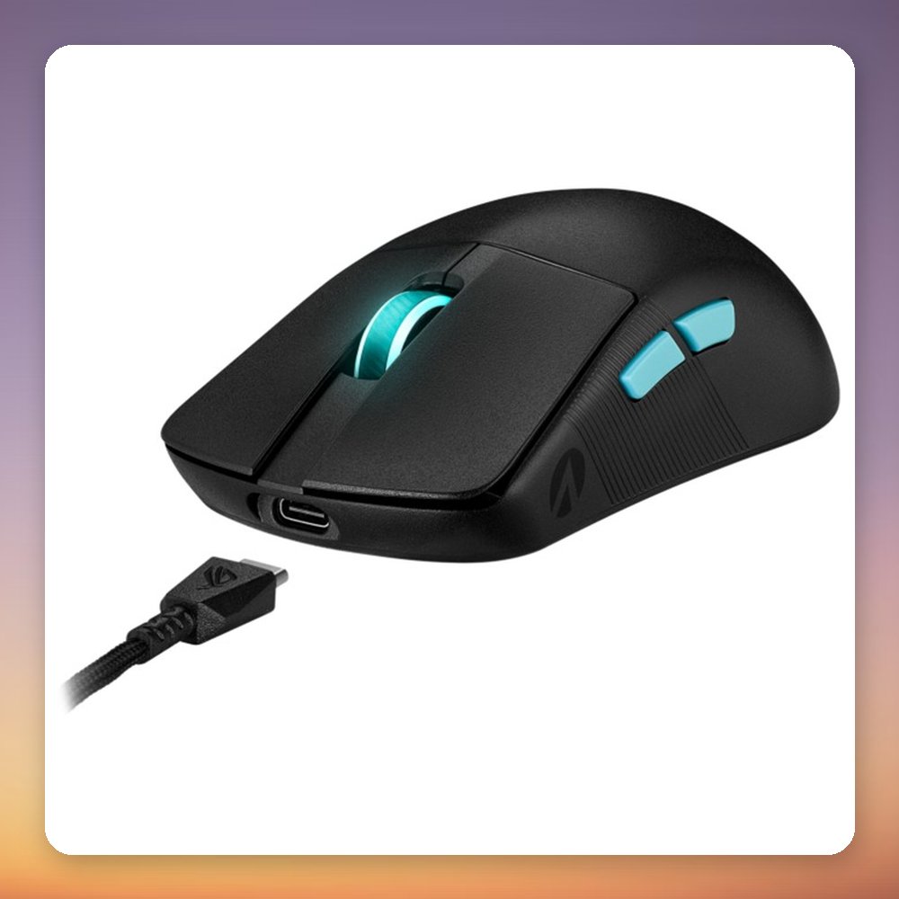 Asus ROG Harpe Ace Aim Lab Edition 54 g Wireless Gaming Mouse, 36000 DPI, Black – image 5