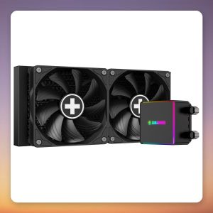 Xilence LiQuRizer LQ240PRO 240 mm AIO Liquid CPU Cooler, Black, ARGB