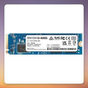 Synology SNV3410 400 GB NVMe M.2 2280 SSD (PCIe 3.0 x4) for Synology NAS