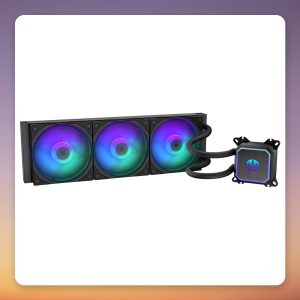 ENDORFY Navis F360 ARGB 360 mm AIO Liquid CPU Cooler, Black