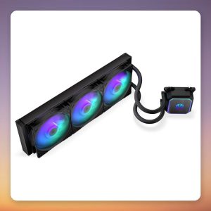 ENDORFY Navis F360 ARGB 360 mm AIO Liquid CPU Cooler, Black