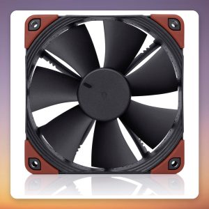 Noctua NF-F12 industrialPPC-24V-2000 SP IP67 120 mm PWM Fan, 24V, Black