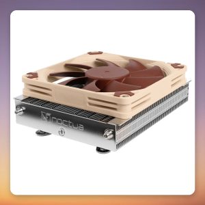 Noctua NH-L9a-AM5 92 mm Low-Profile CPU Cooler, 37 mm Height, Silver/Beige