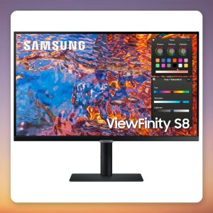Samsung ViewFinity S8UP S32B800PXP 32-Inch 4K IPS Monitor, USB-C 90W, DisplayHDR 600