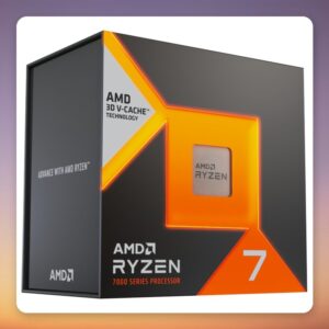 AMD Ryzen 7 7800X3D 8-Core 5.0 GHz AM5 Processor with 3D V-Cache (Boxed, No Cooler)