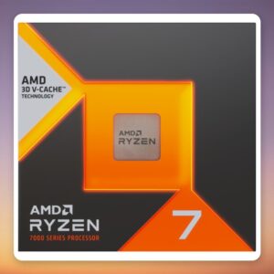 AMD Ryzen 7 7800X3D 8-Core 5.0 GHz AM5 Processor with 3D V-Cache (Boxed, No Cooler)