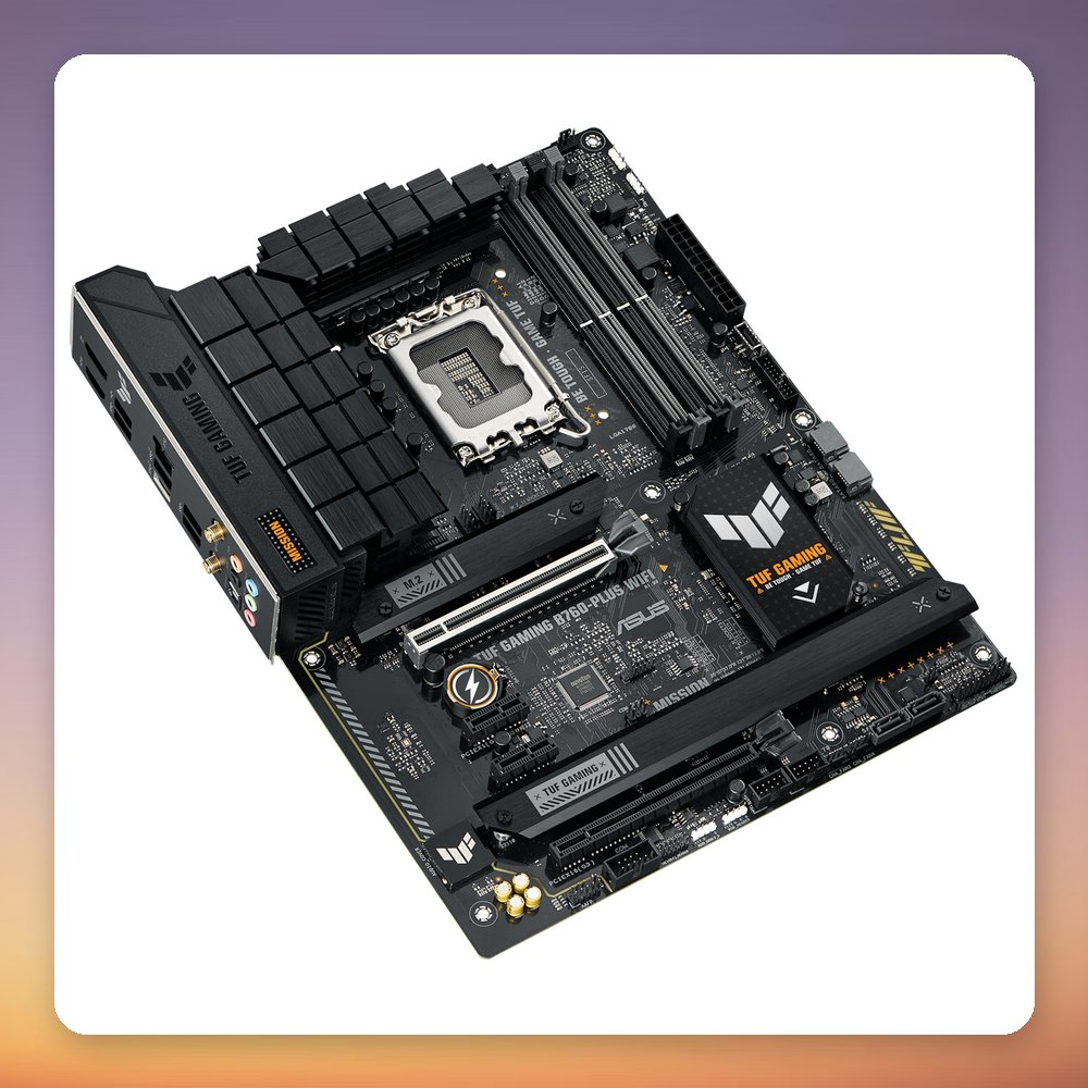 ASUS TUF Gaming B760-Plus WiFi ATX Motherboard, Intel B760, LGA 1700, DDR5 – image 3