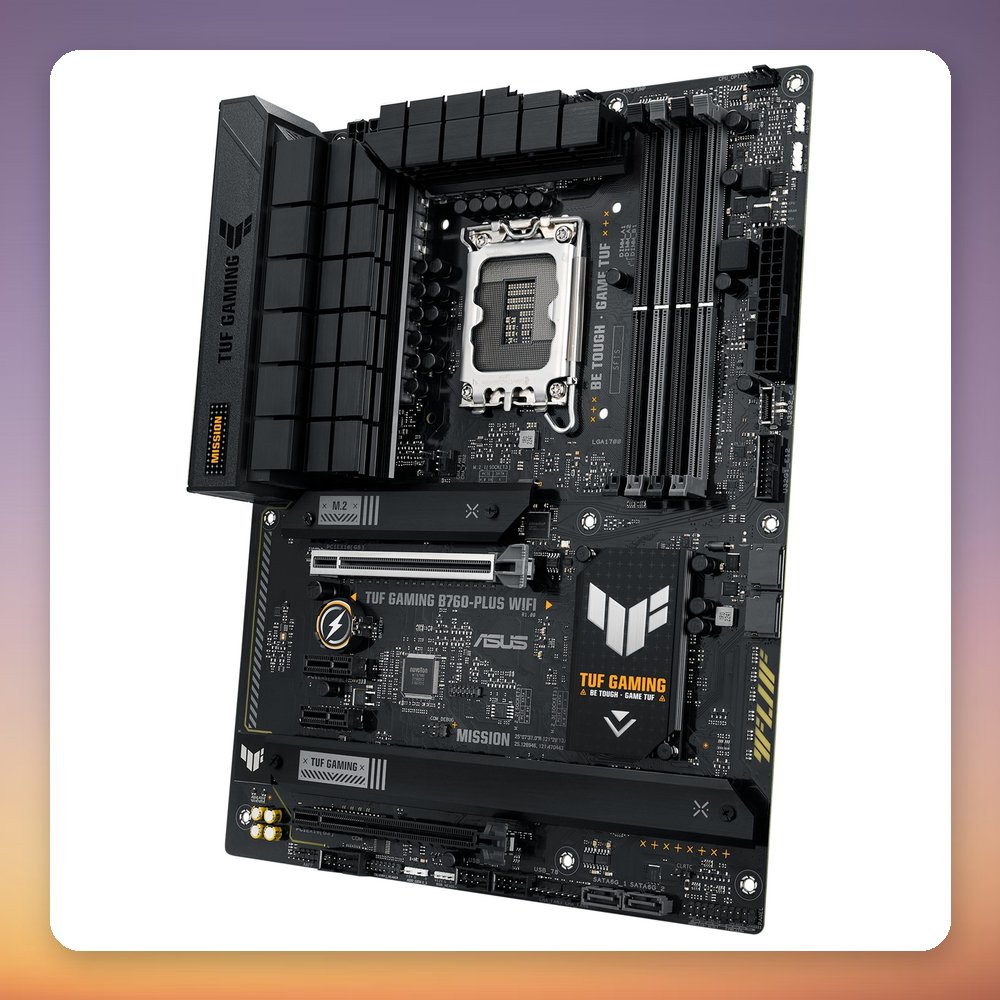 ASUS TUF Gaming B760-Plus WiFi ATX Motherboard, Intel B760, LGA 1700, DDR5 – image 4