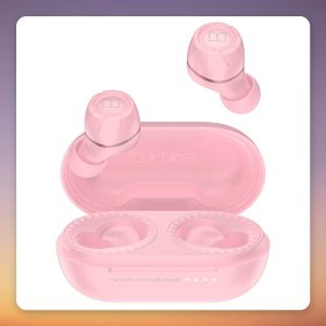 Monster Turbine AirLinks Lite True Wireless Bluetooth Earbuds, Pink, IPX5