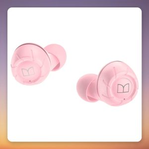 Monster Turbine AirLinks Lite True Wireless Bluetooth Earbuds, Pink, IPX5
