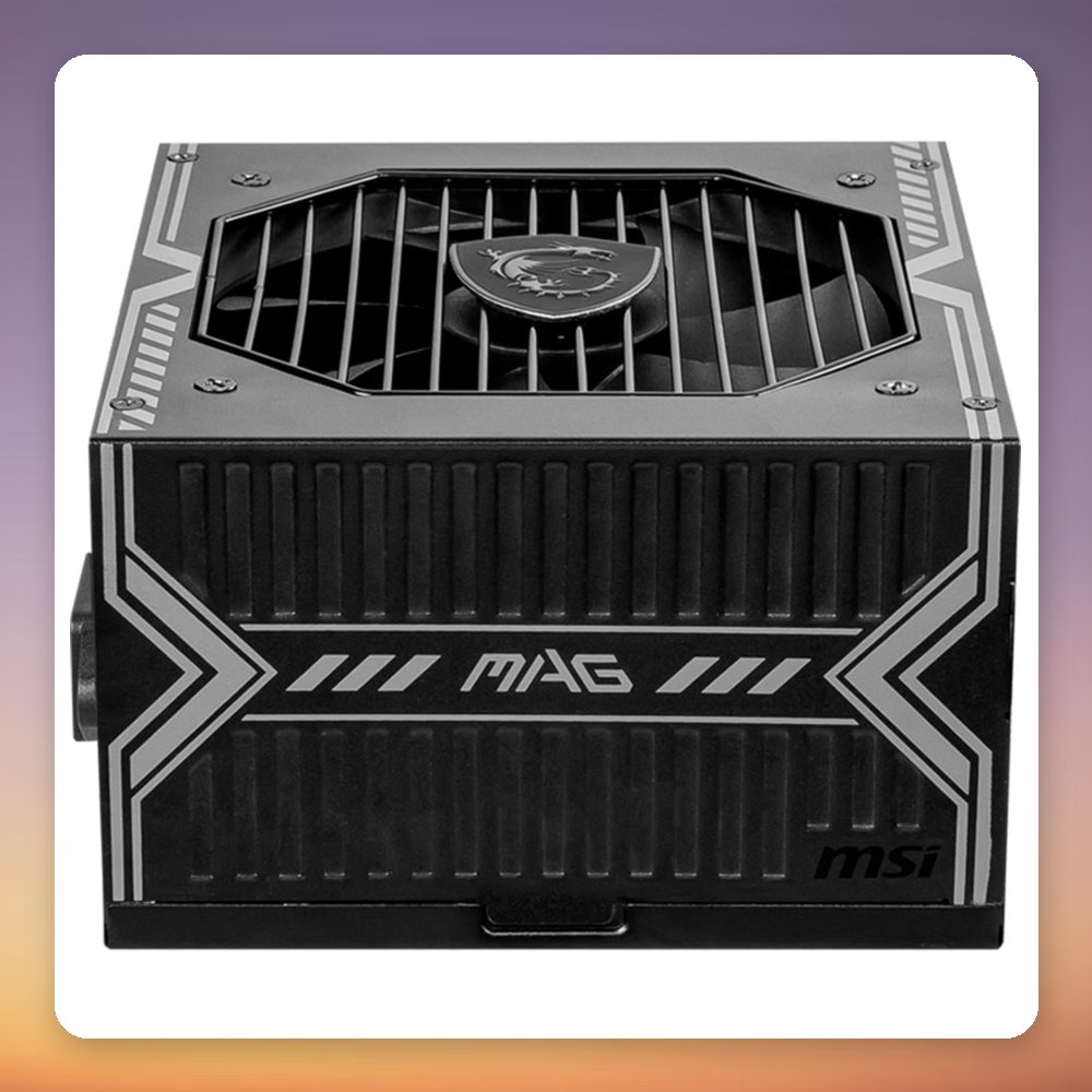MSI MAG A650BN 650W 80 PLUS Bronze Non-Modular ATX PSU – image 3