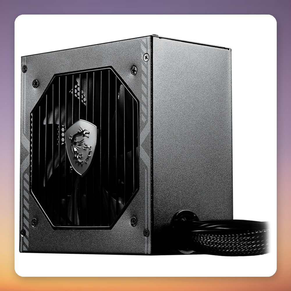 MSI MAG A650BN 650W 80 PLUS Bronze Non-Modular ATX PSU – image 4