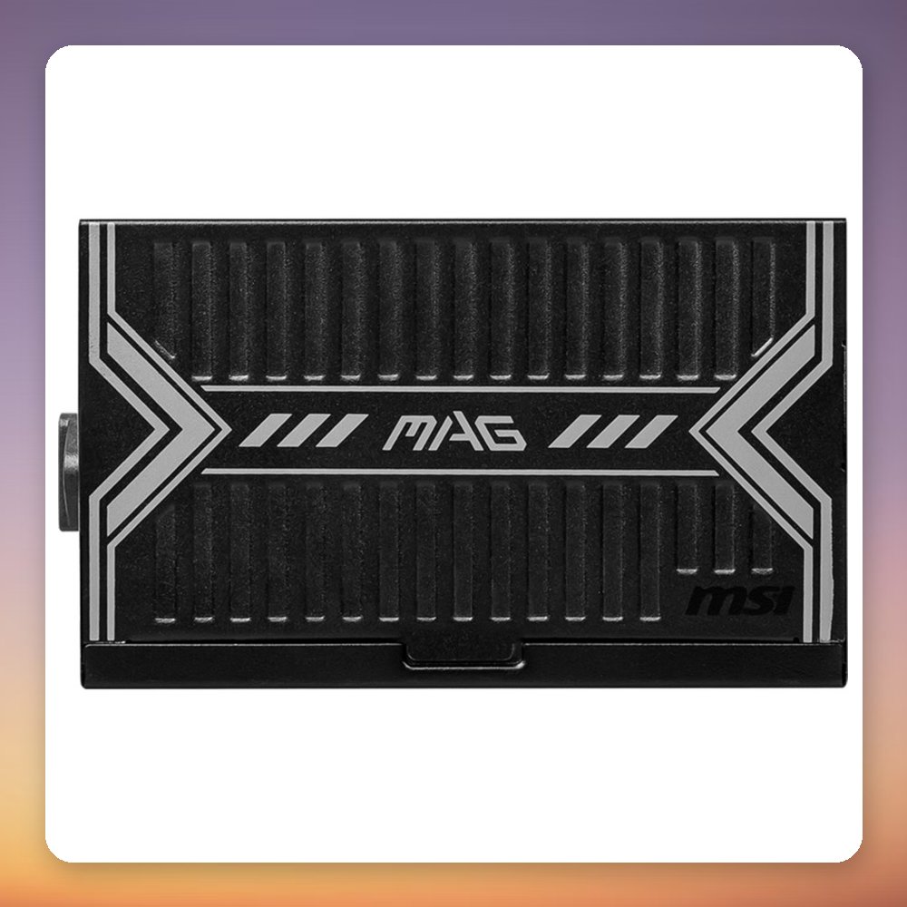MSI MAG A650BN 650W 80 PLUS Bronze Non-Modular ATX PSU – image 5