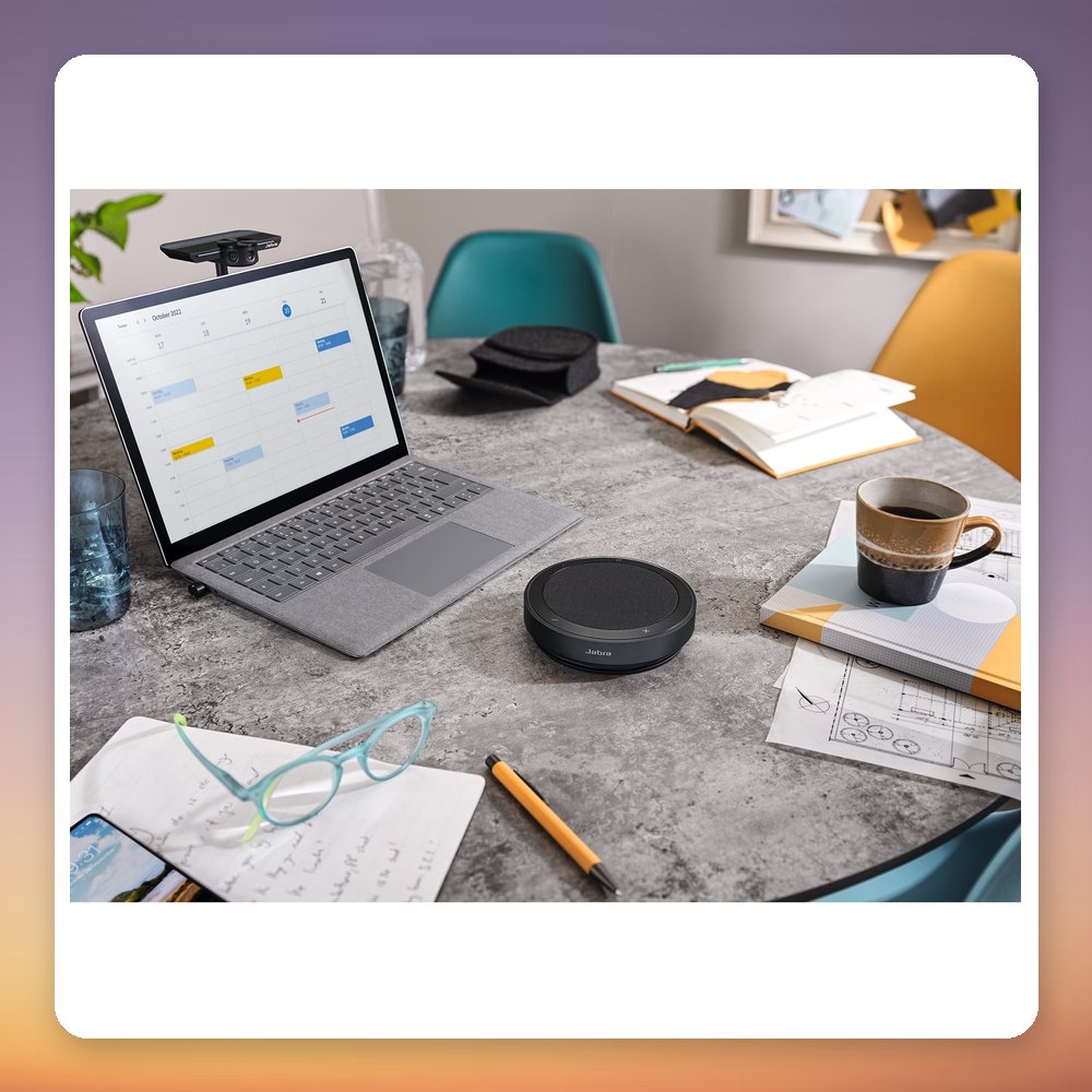 Jabra Speak2 75 UC Bluetooth Speakerphone, USB-C and USB-A, Black – image 4