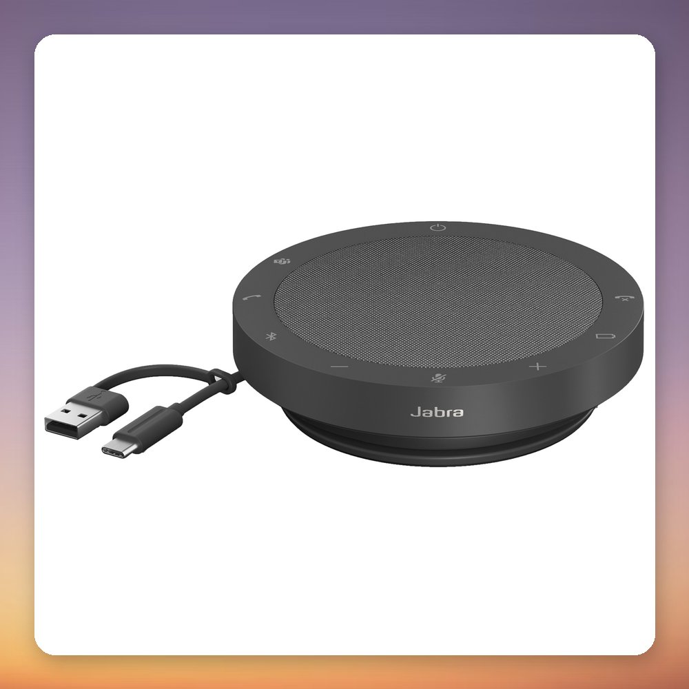 Jabra Speak2 55 MS Teams Bluetooth Speakerphone, USB-C / USB-A, Black – image 3