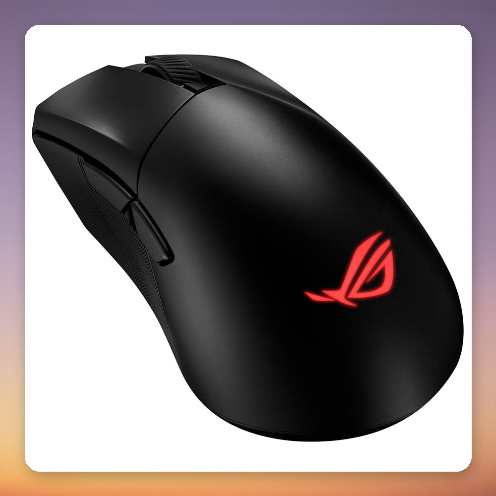 ASUS ROG Gladius III Wireless AimPoint 36000 DPI Wireless Gaming Mouse, Black – image 3