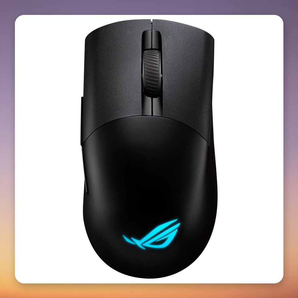 ASUS ROG Keris Wireless AimPoint 36000 DPI Tri-Mode Gaming Mouse, Black