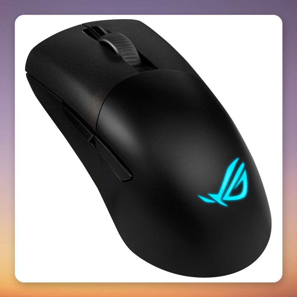 ASUS ROG Keris Wireless AimPoint 36000 DPI Tri-Mode Gaming Mouse, Black – image 2