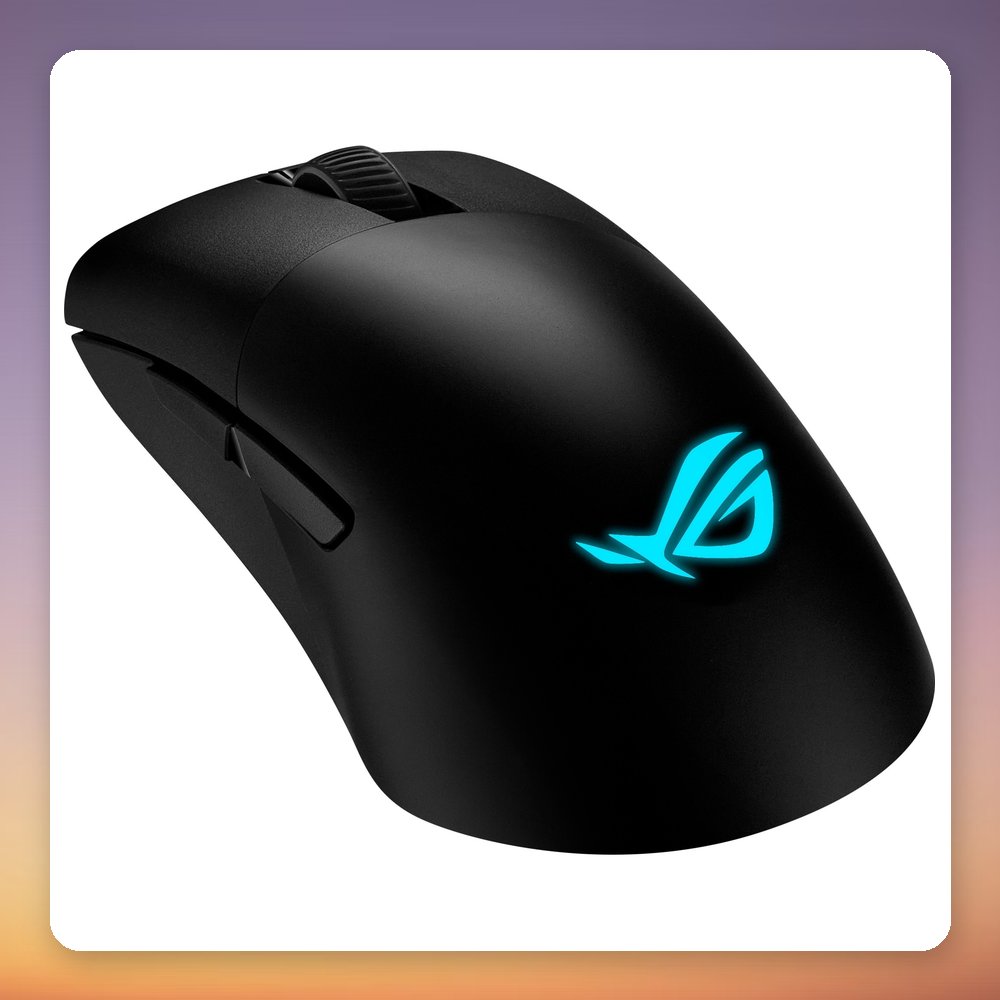 ASUS ROG Keris Wireless AimPoint 36000 DPI Tri-Mode Gaming Mouse, Black – image 3