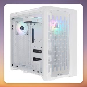 Thermaltake CTE C750 TG ARGB E-ATX Big Tower Case, Snow White, Tempered Glass