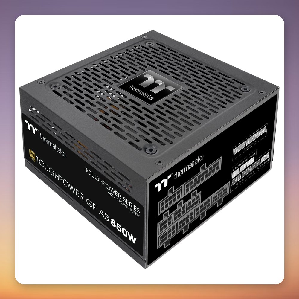 Thermaltake Toughpower GF A3 Gold 850W 80 PLUS Gold ATX 3.0 Modular PSU – image 3