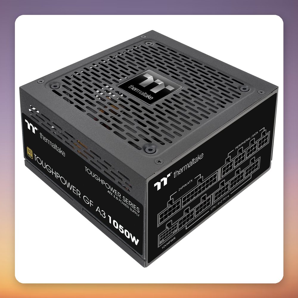 Thermaltake TOUGHPOWER GF A3 Gold 1050W 80 PLUS Gold ATX 3.0 Fully Modular PSU – image 3