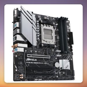 Asus PRIME B650M-A WIFI II AM5 mATX Motherboard, AMD B650, DDR5, WiFi 6