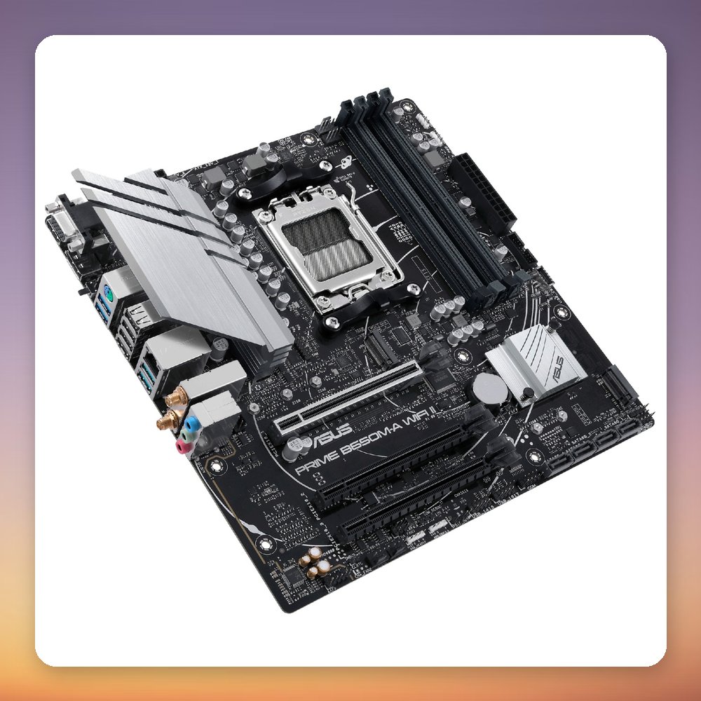 Asus PRIME B650M-A WIFI II AM5 mATX Motherboard, AMD B650, DDR5, WiFi 6 – image 3