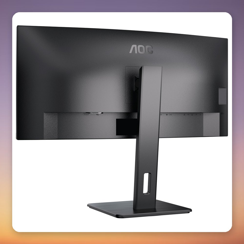AOC CU34P3CV 34" Curved WQHD 100Hz VA Monitor with USB-C 65W, 21:9 – image 6