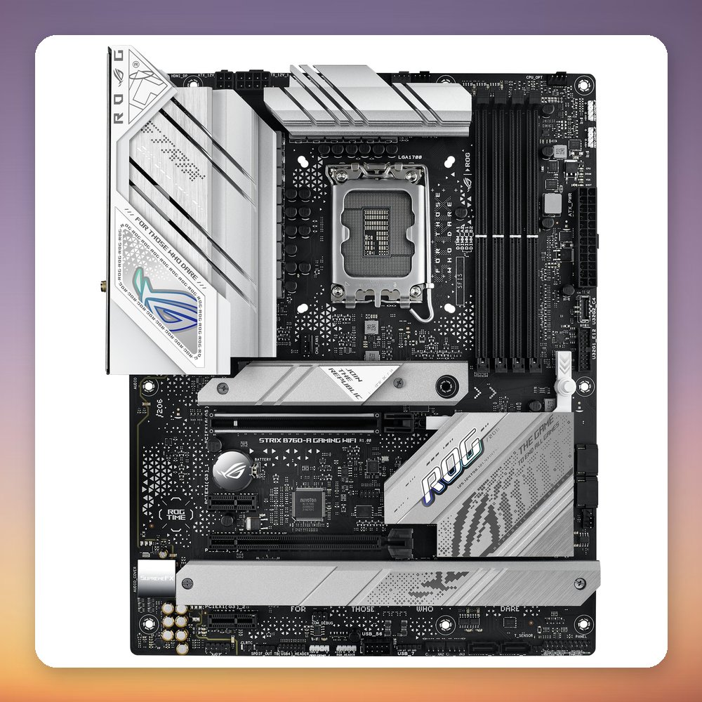 Asus ROG Strix B760-A Gaming WiFi ATX Motherboard, LGA 1700, DDR5, Wi-Fi 6E – image 6