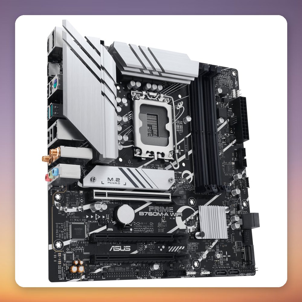 Asus PRIME B760M-A WIFI Intel B760 LGA 1700 DDR5 mATX Motherboard – image 4