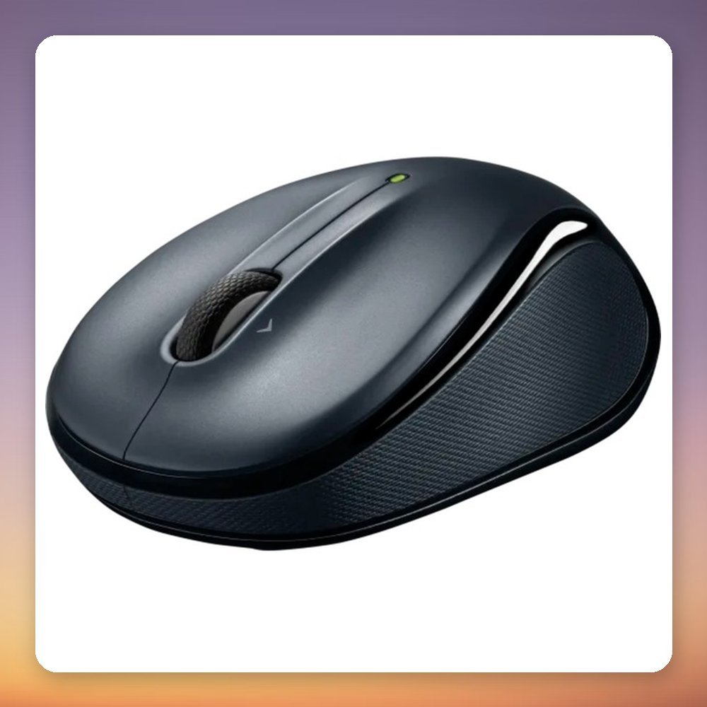 Logitech M325S Wireless Mouse, Dark Silver/Black, 2.4 GHz USB Receiver, 1000 DPI – image 3