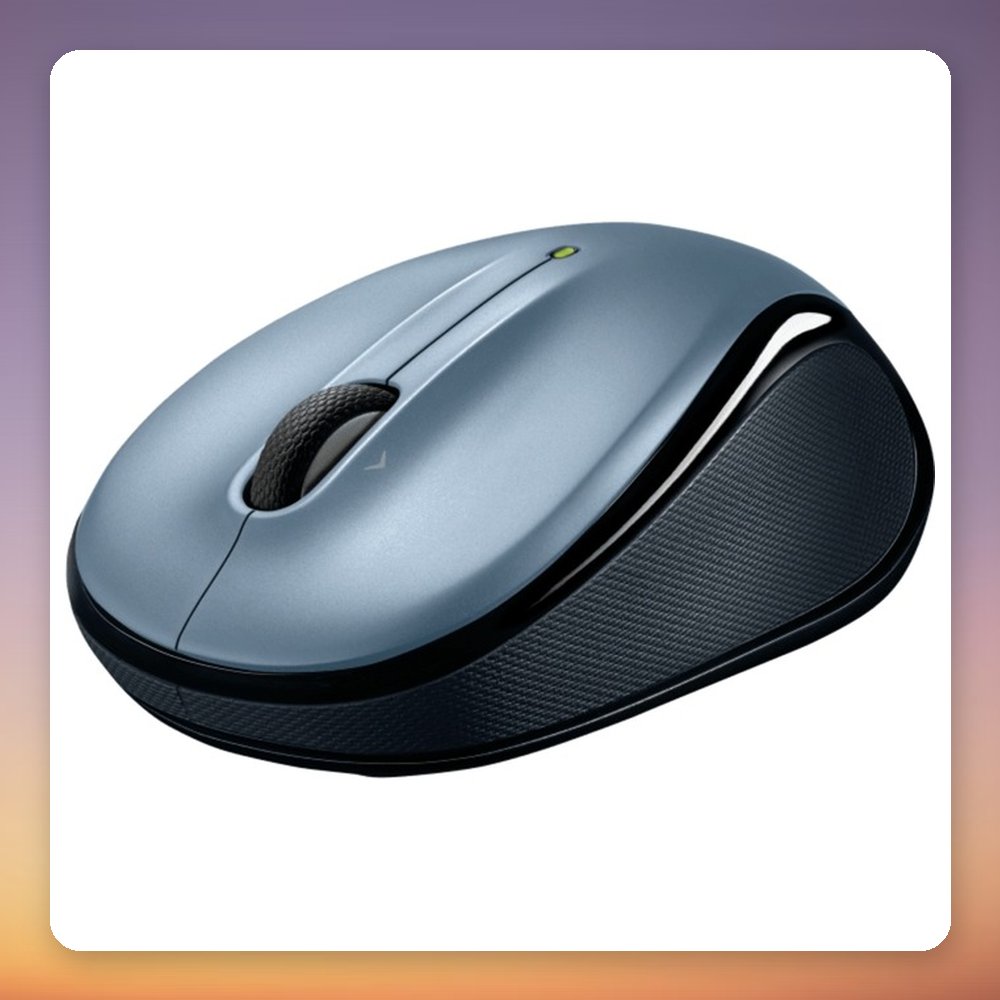 Logitech M325S Wireless Mouse, 2.4 GHz, 1000 DPI, Light Silver/Black – image 3