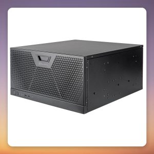 SilverStone SST-RM51 5U Rackmount Server Case, SSI-EEB, Black